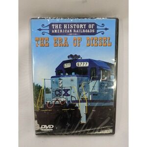 The History Of American RailRoads - The Era Of Diesel (DVD) Railway New & Sealed
